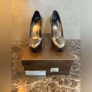 Gucci - Scar Pelle Cupid Sasso - Nappa Silk - Size 37